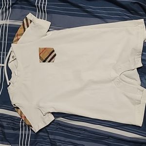 Burrbery 6 to 9 month onesie
